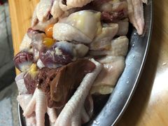 连洲果园鸡，青菜、华丰伊面-司马街鸡煲(西华路店)