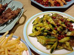 -街角等你.大连海鲜烧烤.经典铁板海鲜串(西安路店)