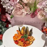 这家西餐厅的圣诞氛围浓度达到了1000%