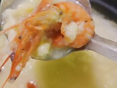 鲜虾疙瘩汤-蓝珊甄选海鲜自助·火锅大排档(近阿那亚店)