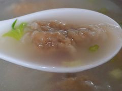 肉羹肉燕汤-阿池碎肉拌面