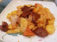 子姜炒牛肉-稻香酒家·33年老字号·港式粤菜(富邦中心店)