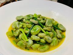 蒜头蚕豆-二十八里太湖船菜(吉祥路店)