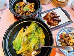 虾酱啫啫唐生菜-誉八仙酒楼(静安大悦城店)