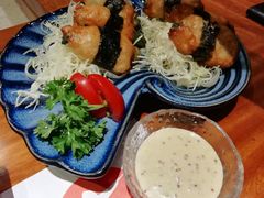 秋葵鱼糜-肉魁屋·烧肉·烧鸟·酒场(高新店)
