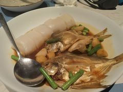 鲳鱼烧年糕-荣小馆(临海世纪花城店)