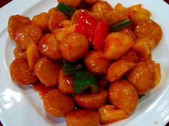鲜果上素炒虾球-佛有缘素食馆·荔湾老字号(陈家祠首店)