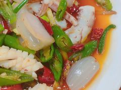 尖椒鱿鱼-温州一家人美食(西木头市店)