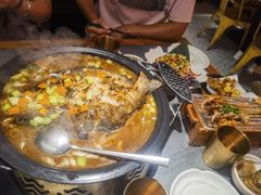 酱香味烤鱼-探鱼·鲜青椒爽麻烤鱼(苏宁广场店)