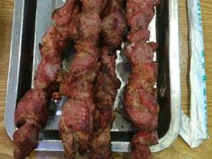 烤羊肉串-巴依兄弟西域美食(机场店)
