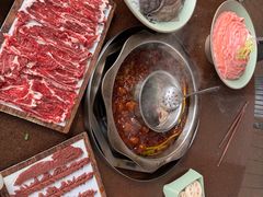 雪花牛肉-巴倒烫陆派火锅山庄(南山总店)