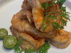 蜜汁酥皮虾-四季民福烤鸭店(王府井灯市口店)