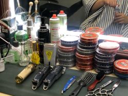 -595barbershop美式油头