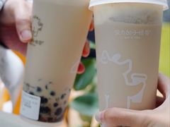豆乳双蛋奶茶-茶力的小怪兽(梅林卓悦汇店)