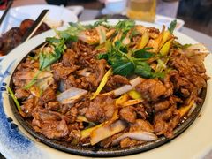 炙子羊肉-柿合缘新京菜(国金中心商场店)