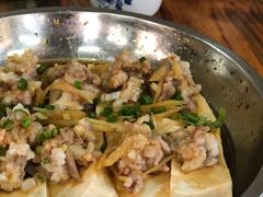 煎酿豆腐-香竹农庄•传统竹筒饭(十年店)
