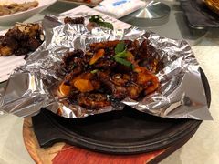 栗子烧鸡配鹌鹑蛋-陆壹捌餐厅(五大道店)