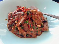 爆炒猪肝-火福·天湖阁大闸蟹博物馆主题餐厅(浅水湾店)