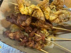 炸肉串-谢怀亮芝麻茶
