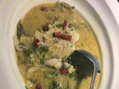 金汤酸菜鲈鱼-绿茶餐厅(华联万柳店)