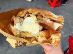 薄饼夹双球-成裕雪糕店(士多店)