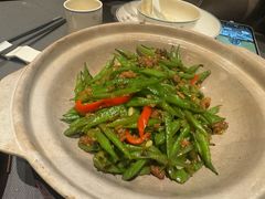 沙茶肉糟啫云南扁豆-小炳胜(卓悦中心店)