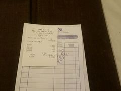 账单-Onion restaurant