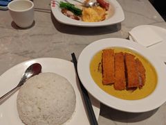 咖喱吉利猪扒饭-锦园春香港茶餐厅(西海湾旗舰店)