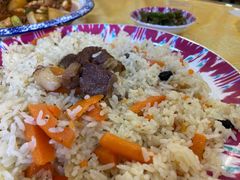 新疆抓饭-新疆巴州金丝特餐厅(大钟寺店)