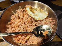 特色辣白菜炒饭-聚合鑫东北熏酱熟食麻辣面(长阳店)