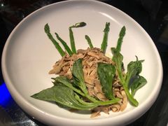 黑松露炒芦笋和笋衣-大董烤鸭店(王府井店)