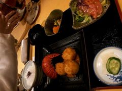 三个龙虾球炸的。小孩吃不完。-活伊势龙虾料理 中纳言(千日前味乐馆店)