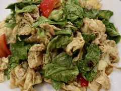 鲜荷叶炒鸡蛋-北京小肠陈饭庄(方庄店)