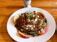 抹茶水果松饼-Egg•Allday Brunch(襄阳北路店)