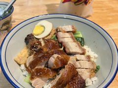 烧鸭拼烧肉饭-广式烧鹅饭(太仓万达店)