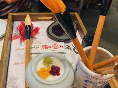 五彩毛笔酥-长安大牌档之西安博物院文化餐厅(中贸店)