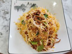 肉丝粉丝娃娃菜-宝发园名菜馆