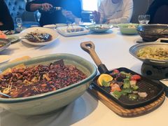 -海派美食·家宴海鲜青岛菜·石锅鲽鱼头(东方城店)