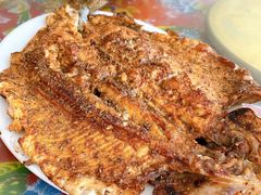 烤虹鳟鱼-何适山庄 ·可团建(水长城P2停车场店)