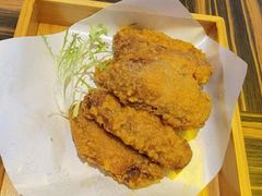 盐蛋黄鸡翅-江太极江浙菜(马桥万达广场店)
