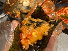 -草家酱蟹炭火烤肉店(珲春南路一店)