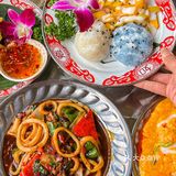 厨师都是泰国人的大排档味道太正了 太羡慕了