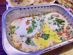 烤鸡蛋-三个蒙古大叔羊肉串(大宁店)