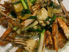 姜葱炒蟹-花溪雨·森林餐厅(石基店)