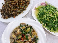 姜葱炒花甲-众味海鲜大排档·活海鲜·潮汕味(南澳店)
