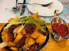 俄式土豆煎猪肉-金色时光俄式西餐厅(中央大街店)