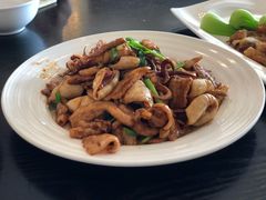 五花肉炒比管-栈桥王子饭店-风味餐厅