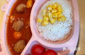 Children's Meal Tomato Fried Chicken Rice