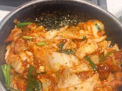 烤辣五花肉拌饭-韩时烤肉(丰科万达广场店)