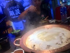 一次用油老火锅-锅说大脸毛肚重庆老火锅(佐阾店)